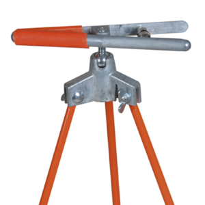 ranging pole support